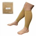 thumbnail image 1 of Presadee Shin 8-15 mmHg Mild Compression Leg Fatigue Circulation Calf Sleeve (Nude, S/M), 1 of 1