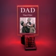 thumbnail image 6 of Custom Photo Picture Frame LED Personalized Daddy Father Uncle Grandpa Pops Stepdad, From Daughter Son Kids Gift For Dad, Happy Fathers Day!, 6 of 6