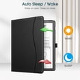 thumbnail image 2 of Fintie Case for Kindle Scribe 10.2 Inch Tablet(2022 Released)- Premium PU Leather Stand Cover Auto Sleep/Wake with Card Slot and Pen Holder, Black, 2 of 7