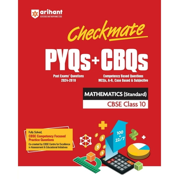 Checkmate CBQs Maths Standard 10th, (Paperback)