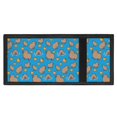 thumbnail image 4 of Chririnla Capybara Orange Pattern Trifold Card Wallet, Polyester Children's Wallet for Sports, Compact Slim Coin Bags, 4 of 6
