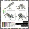 thumbnail image 1 of POINTERTECK BuleStore 3D Paint Puzzle Toys Diy Graffiti Coloring Educational Toys Model Ornament 10ml, 1 of 2