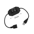 thumbnail image 3 of 1 Canal Ajuste Brillo 5 V Perilla USB Tira LED Interruptor Atenuación (), 3 of 6