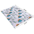 thumbnail image 4 of Lavender Dinosaurs Hatching Eggs Blanket,Comfortable Soft Lamb Wool Throw Blanket,All Season,Warm Lightweight Blankets for Sofa Bed Couch Living Room Chair,40"x50", 4 of 4