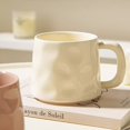 thumbnail image 6 of Nordic style handmade ceramic coffee cup, 1 piece | Reusable, suitable for couples, hand wash only, smooth texture., 6 of 15