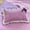 Purple, variant on 2-Pack Sweetheart Pillowcases - Flannel Ruffled Pillow Covers with Bow | Soft Skin-Friendly Pillowcases for Bedroom, Multiple Colors
