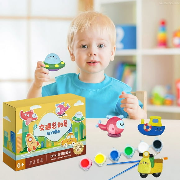 Plaster Decorations Toys Toy Set For Children Kids Toys Over 3 Toddler Toys Years Old Plaster Boy Toys Figurines Arts And Crafts Gifts For Boys And Girls