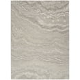 thumbnail image 2 of Nourison Graceful 7'9" x 9'9" Grey Modern Indoor Rug, 2 of 8