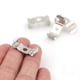 thumbnail image 1 of 4pcs T5 Fluorescent Tube Lamp Holder Bracket Clips Socket Silver, 1 of 5