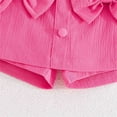 thumbnail image 6 of snilers Toddler Girls Clothes Cute Outfits 2 Piece Bow Ruffle Tank Tops Skirt Summer Clothing Sets Size 12 Months-6 Years, 6 of 7