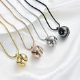 thumbnail image 6 of Baseball Memorial Urn Jewelry Pendant Cremation Jewelry Pendant for Ashes Stainless Steel Urn Necklace, 6 of 7