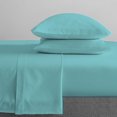 thumbnail image 4 of Ensembles de draps en flanelle de couleur unie Johnson Home, 4 of 5