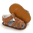 thumbnail image 4 of Utoimkio Infant Baby Boys Girls Summer Beach Sandals Non Slip Soft Rubber Sole Toddler Outdoor Closed Toe First Walker Shoes, 4 of 9