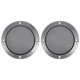 thumbnail image 1 of 2uds 4'' Tono Titanio Coche Audio Altavoz Funda Malla Subwoofer Rejilla, 1 of 7