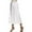 White, variant on Half for Women Non Cling Underskirt with Lace Trim Anti Static Dress Liner for Midi/Maxi Skirts