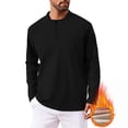 thumbnail image 2 of Yaoyar Quarter Zip Pullover Men 1/4 Zip Golf Jacket Fleece Lined Water Resistant Sweatshirt Zipper Pockets Winter, 2 of 7