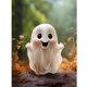 thumbnail image 1 of (x603) Resina Diamante La Serie Dibujos Animados Pequeño Fantasma Lindo Halloween Con Diamantes 30*40CM, 1 of 9