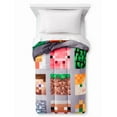 thumbnail image 3 of Minecraft Good vs Evil Comforter 64" x86", 3 of 4