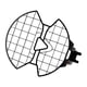 thumbnail image 5 of Cubierta protectora de rejilla de faro de motocicletas de metal, negro para repuestos rendimiento de repuesto premium 660 shamjiam Protector de faros, 5 of 8