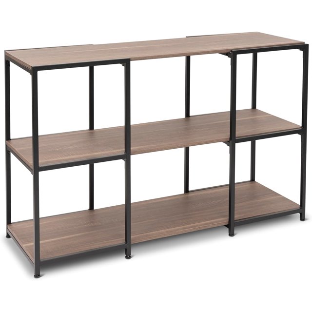 CB Home Square Narrow Console - Modular Shelving System Customizable with 30+ Free Combinations- Contract Grade Quality