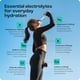 thumbnail image 5 of KEY NUTRIENTS Electrolitos multivitamínicos en polvo sin azúcar - Polvo de electrolitos de frambuesa azul dulce - Suplemento de resistencia y energía - Polvo de hidratación - Sin calorías - 90 porcion, 5 of 5
