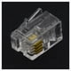 thumbnail image 4 of RJ9 4P4C Enchufe Telefono Jack Conector 100 Unidades，Transparente, 4 of 5
