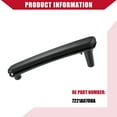 thumbnail image 7 of Unique Bargains NO.7221A069HA Left Side Door Pull Handle for Mitsubishi Eclipse 2006-2012 Durable Plastic Black Right Black, 7 of 7