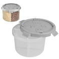 thumbnail image 4 of Caja de almacenamiento de alimentos, contenedores de granos, bandeja semitransparente de 4 compartimentos para cocina Unbranded 3117200151012, 4 of 7