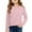 08-Pink, variant on Girls Long Sleeve Tees Casual Print Shirts Cute Crewneck Dressy Blouses Clothes Girls Shirts Size 7-8 01-Beige 110