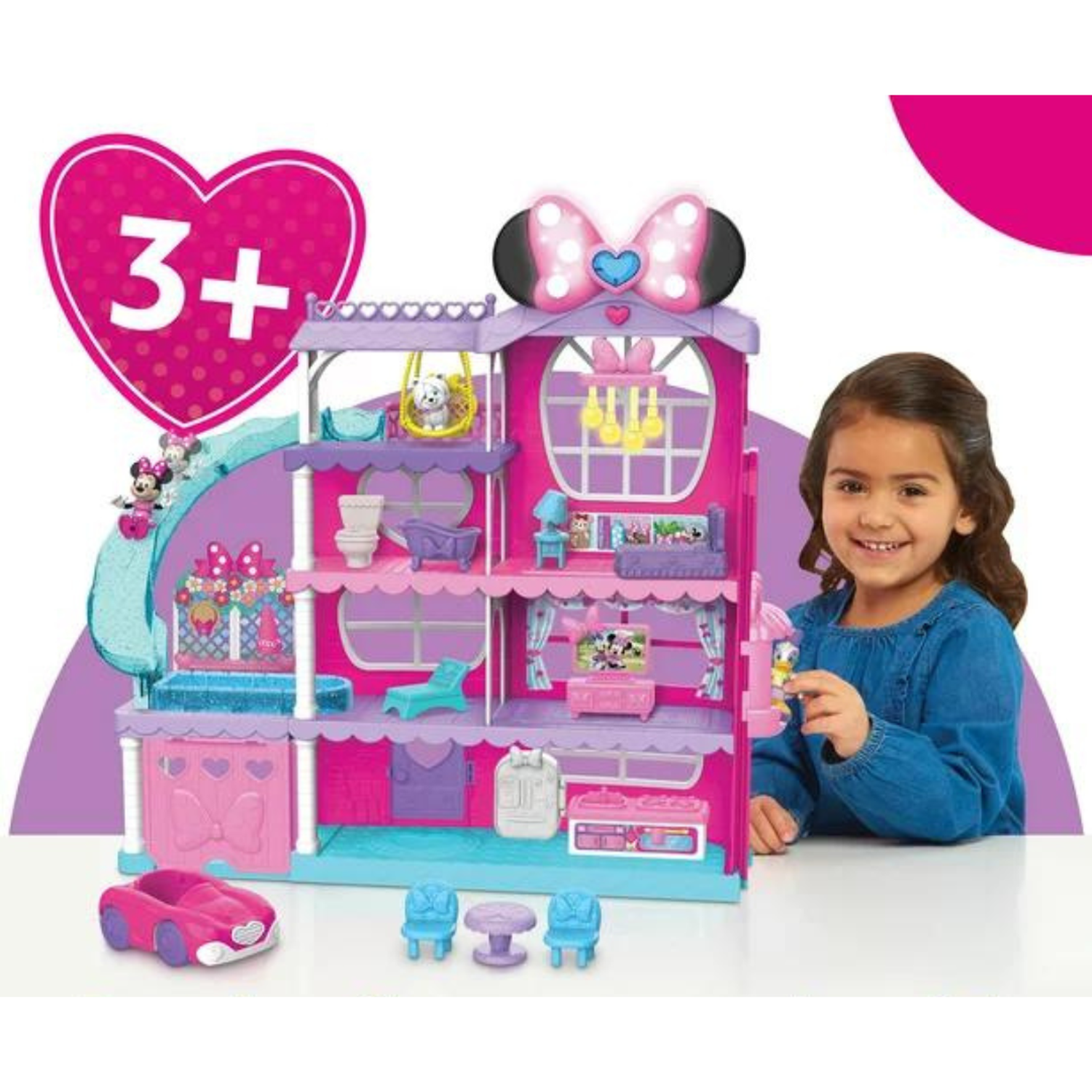 Casa de muñecas minnie mouse hotsell