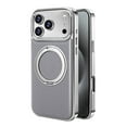 thumbnail image 1 of Case For IPhone 17 Pro Max/17 Pro/17 Air/17, Luxury Leather Case Slim Kickstand Cover Magnetic Wireless Charging Shell, 1 of 7
