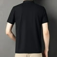 thumbnail image 4 of Up to 65% off Shirt Men, Xunlbb Mens Fashion Casual Solid Pullover Round Neck Buttons Short Shirts, 4 of 4
