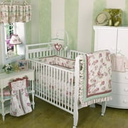 Little Bedding by NoJo - Antique Rose 4-Piece Crib Set