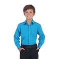 thumbnail image 2 of Gioberti Boys Long Sleeve Solid Dress Shirt, 2 of 4