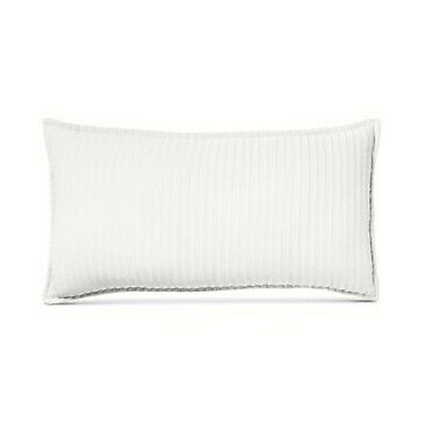 Hotel Collection 14" x 24" Striped 100 Cotton Decorative Pillow