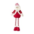 thumbnail image 4 of Escultura de muñeca de decoración navideña con patas retráctiles largas, juguete de peluche artesanal, decoración navideña para centro de mesa, Muñeco de Papá Noel, 4 of 8