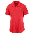 thumbnail image 2 of Women's Cutter & Buck Red Atlanta Braves Stars And Stripes Coastline Epic Comfort Eco Recycled Polo, 2 of 3