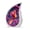 Phoenix-3, variant on VALERASH Phoenix Urns for Human Ashes - Set of 5 Teardrop Urn for Ashes - 10 & 3 Inch