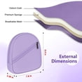 thumbnail image 4 of Funda para auriculares LTGEM Universal Purple, 4 of 8