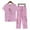 s_Pink, variant on Njoeus Women's Summer Casual 2 Piece Pajama Sets, Floral Lounge Sleepwear Women Pjs Sets Tops and Capris Pants XL-5XL Plus Size （Imitation Cotton Linen）