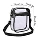 thumbnail image 2 of pstuiky Bolso bandolera transparente de PVC, moderno y unisex, pequeño, informal, para viajes, con asa cruzada., 2 of 7