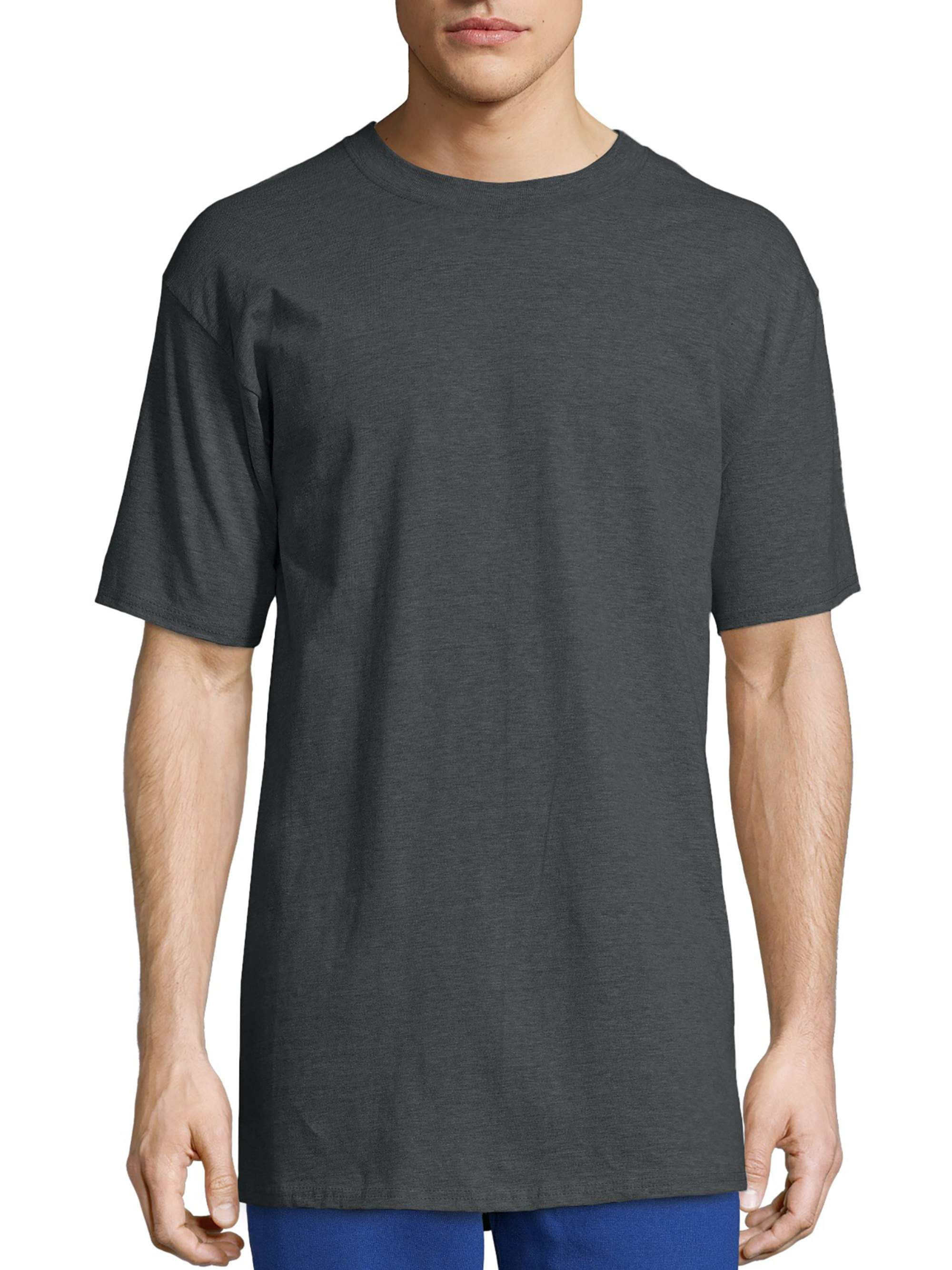 Hanes Beefy-T Tall T-Shirt for Men Size 