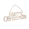 thumbnail image 3 of Letrero de madera de Feliz Navidad para colgar en la pared, manualidades, madera para colgar en la pared, vacaciones Ninguno B, 3 of 9