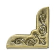 thumbnail image 4 of Unique Bargains Metal Book Corner Protectors Edge Cover Guard0.83" x 0.83" x 0.2" Bronze Tone 30Pcs, 4 of 4