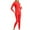 Red, variant on Lenpel Thermal Underwear Set for Women Fleece Lined Long Sleeve Mock Neck Base Layer Top Bottoms Warm Leggings Set