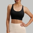 thumbnail image 5 of Livrdious Sports Bras for Women Lightweight Breathable Cross Back Medium Support Padded Push Up Sport Bra comfy for Fitness Workout Yoga and Everyday Wear, 5 of 5