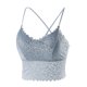 thumbnail image 1 of Sujetador deportivo para mujer, sin aros, acolchado, de soporte medio, para Yoga, gimnasio, correr, entrenamiento, camisetas sin mangas para entrenar, dormir y viajar Fridja  nalpqowj32964, 1 of 2