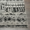 thumbnail image 3 of Lavadora White/Grey 5'3" x 7' Global Machine Washable Rectangle Area Rug, 3 of 6