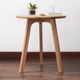 thumbnail image 5 of Leumius Round End Table,Small Side Table Coffee Table Bedside Table Night Stand for Living Room Bedroom & Balcony,Natural, 5 of 8