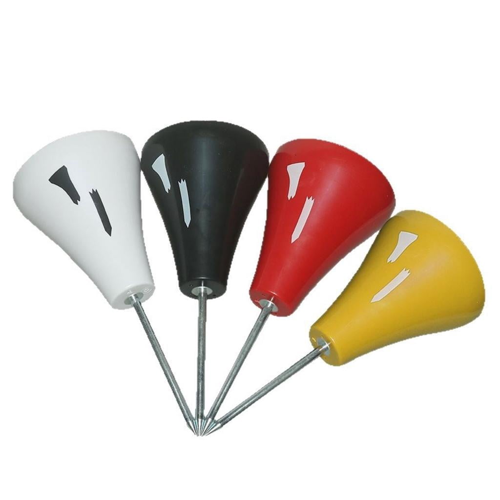 Yihuala Golfs Putting Greens Tees Sign Green Marking Tool Golfs Putting Practicing Tees Base for Golfs Accessories Easy to Use